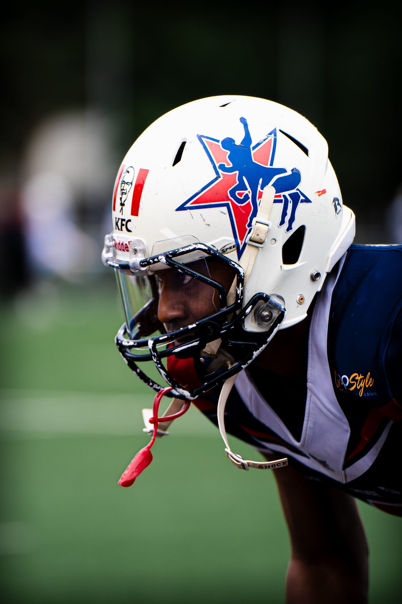 Action football américain